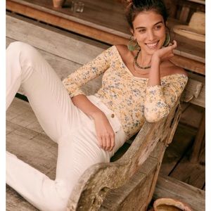 NWT Sézane Bella bodysuit